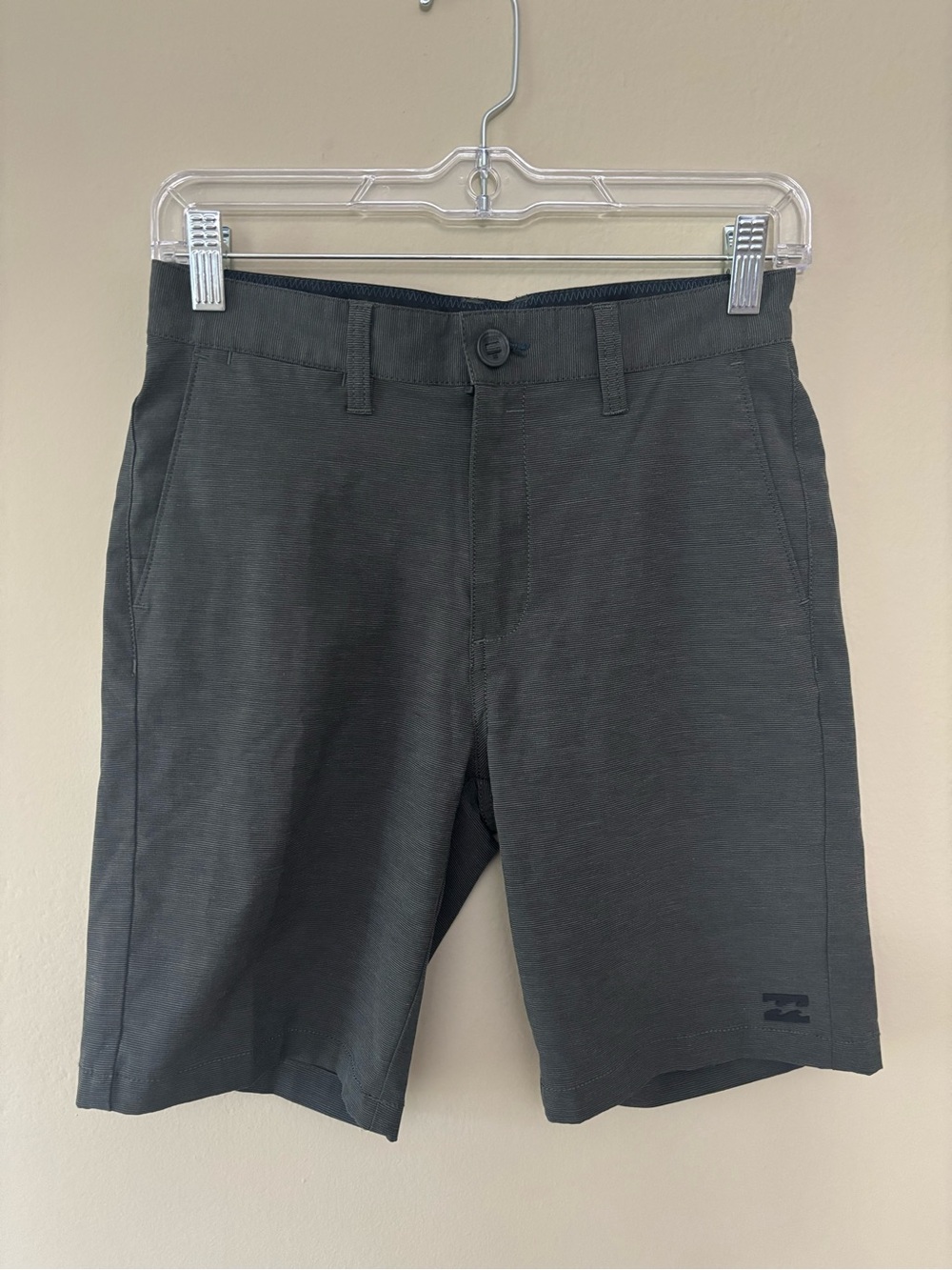 Billabong Boys Black Textured Crossfire Submersibles Shorts